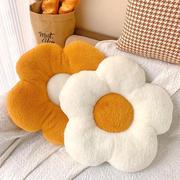 向日葵抱枕沙发客厅奶油风飘窗摆件装饰花朵花型靠垫花瓣靠枕坐垫