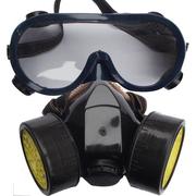 防毒面具喷漆化工毒气体，防烟放毒装修防护呼吸防尘面罩全面罩全脸