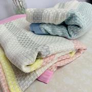 夏季竹纤维儿童婴儿盖毯幼儿园，夏季午睡线毯，宝宝夏凉毯丝滑透气