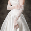 新娘手套法式复古蕾丝，长款手套结婚纱礼服配饰，造型旅拍照白色手套