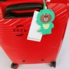 韩版卡通变装恐龙猪旅行箱，行李箱挂牌硅胶吊牌标识，创意可爱登机牌