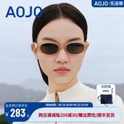 aojo 墨镜女2023 墨镜女款小框 小号 半透明墨镜 AJ405SJ903