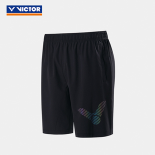 victor胜利羽毛球运动短裤男女训练比赛速干透气梭织R-30207