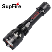 SupFire神火Y10强光手电筒可充电多功能超亮户外远射小便携5000
