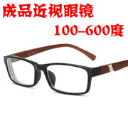 超轻全框眼镜架近视眼镜，成品男女款防辐射配有度数，复古眼镜框