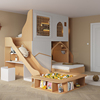 考拉森林多功能组合儿童上下床双层床高低子母床树屋秘密基地高架