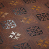 拼花地板强化复合木地板欧式个性，仿古复古立体浮雕，高耐磨(高耐磨)12mm