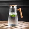 冷水壶玻璃耐高温大容量果汁凉茶壶，装白开水瓶，家用大容量泡凉水壶
