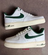 耐克女鞋nikeairforce1空军一号，af1绿白运动低帮板鞋dr0148-102