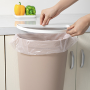 日式挂壁式塑料垃圾桶家用时尚，创意厨房客厅卫生间厕所半圆形ps桶