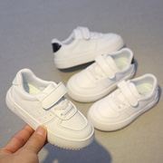 2024春季儿童小白鞋男女童板鞋透气休闲宝宝鞋中大童白色球鞋