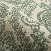 高档棉麻美式雪尼尔沙发面料风格沙发布进口高档提花沙发垫巾定制