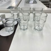 ikea宜家雷科杯子透明玻璃杯冷水杯，饮料果汁杯，牛奶杯家用无铅酒杯