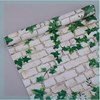 Pvc自粘墙纸、壁纸、包装贴不干胶即时贴 防水墙贴 砖块复古