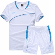 运动套装男士短袖短裤夏季羽毛球薄款吸汗透气速干跑步训练健身服