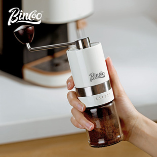 bincoo磨豆机咖啡豆手动研磨器手磨咖啡机手摇，咖啡器具cnc陶瓷芯