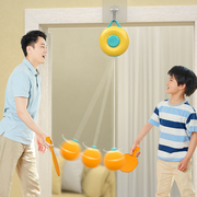 动起来儿童悬挂式乒乓球训练器甜甜圈卡通升级款亲子互动训练感统