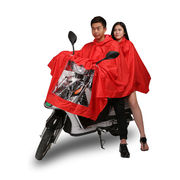天堂超大双人雨衣加大加厚摩托车雨衣电动车雨衣男女成人雨披保暖