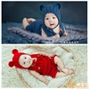 影楼儿童摄影服装照新生儿毛衣套装手工毛线编织婴儿拍照服饰
