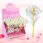 三八妇女节礼物玫瑰花创意，棒棒糖花束送女生，巧克力女神节糖果零食