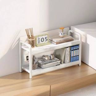 桌面书架书桌置物架家用桌上摆件收纳小型飘窗台简易儿童玩具架子
