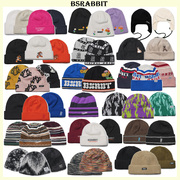 2324BSRABBIT韩国滑雪帽针织帽运动帽防寒防风保暖户外运动白色服