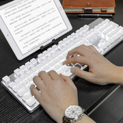 rk龙盾无线机械键盘游戏办公ipad，手机mac通用热插拔2.4g无线客制