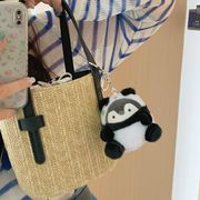 日系可爱柴犬企鹅书包挂件钥匙扣女创意可爱毛绒公仔玩偶背包挂饰