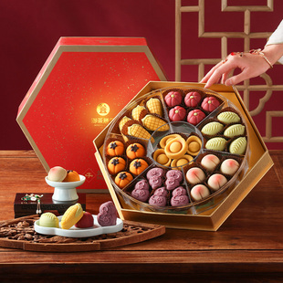 御茶膳房中式造型糕点礼盒装送礼长辈北京特产点心零食高档伴手礼