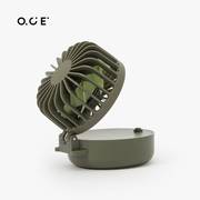 新OCE手持迷你小风扇便携式随身静音大风力可充电USB超长续航可销