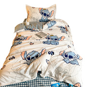 被套单件单人夏季水洗棉被罩，1.5*2米230床单三件床上被单宿舍床品