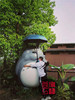 大型玻璃钢龙猫雕塑宫崎骏日本日漫动漫，卡通人物模型公仔摆件装饰