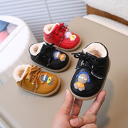 巴拉巴柆男女宝宝雪地，靴婴儿软底学步鞋0-1-2岁棉鞋加绒加厚冬季