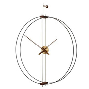 轻奢高端挂钟客厅时尚大气钟表现代简约静音网红石英钟艺术装饰品