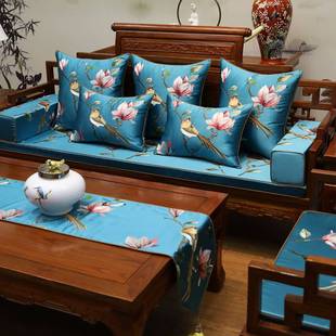 新中式沙发坐垫古典红木沙发，靠垫实木家具，椅垫罗汉床垫子五