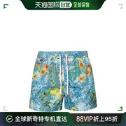 香港直邮Kiton 男士 clothing Clear 海滩蓝色泳装 UCOM2CK0710D8