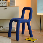 异形椅子网红化妆椅创意设计师奶茶店餐椅简约卧室梳妆台凳子靠背