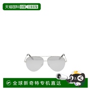 香港直邮Victoria Beckham 徽标太阳镜 VBS90银色