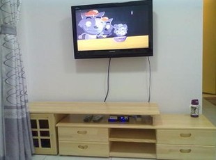 松木电视柜组合纯实木电视柜伸缩美客佳地柜卧室电视机柜