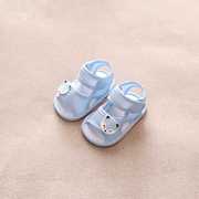 夏季凉鞋婴儿宝宝学步鞋网面透气魔术，贴0到3到5到8到10到12个月