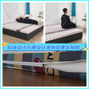 定制高密度海绵床垫软硬适中1.5米1.8米学生单双人(单双人)宿舍家用床
