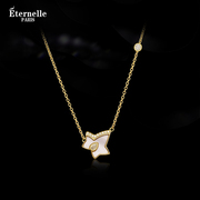 eternelle法国永恒夏季项链，轻奢小众设计高级感优雅气质，女锁骨链