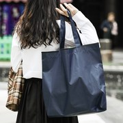 家用日式尼龙手提袋大号，布袋子(布袋子)可折叠便携买菜包大容量手提袋
