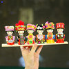 特色中国云南少数民族工艺娃娃木偶桌面摆件装饰幼儿园儿童纪念品