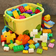 儿童积木宝宝城堡玩具1益智拼装智力，2-3-6岁大颗粒5男孩4动脑拼图