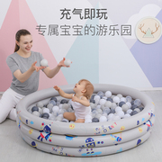 儿童海洋球彩色球加厚波波池充气小球池室内宝宝无毒婴儿童玩具球
