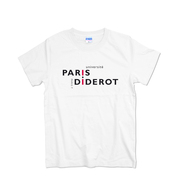 巴黎第七大学短袖T恤夏季情侣装男女纯棉印花打底衫纯棉班服大码