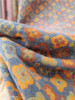 复古民族风双层纱布面料2.5米宽幅，纯棉布料床单被套
