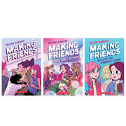 英文原版Making Friends交朋友系列1-3本 提升儿童英语阅读全彩版漫画书 中小学生课后趣味读物故事绘本Kristen Gudsnuk童书