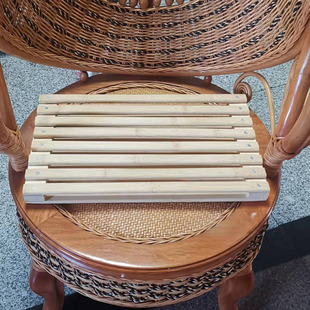 夏季员工竹垫透气散热竹子坐垫办公室久坐椅垫学生服装厂通风凉垫
